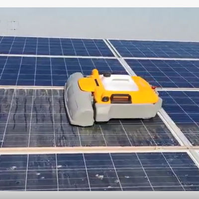 28 Kgs PV Cleaner Robot với hệ thống định vị LDS đáng tin cậy cho việc làm sạch đa năng