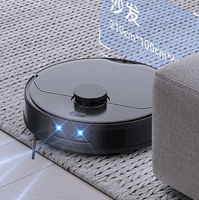 Tối đa 180 phút tuổi thọ pin Máy hút bụi robot với công nghệ chống rơi