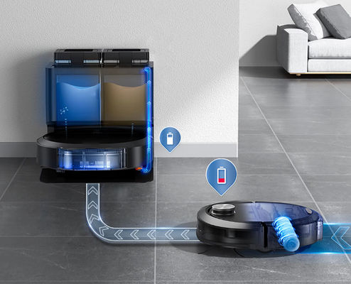 Cyclone Sweep Pro Robot chân không sàn với chức năng hút và lau chùi Cyclonic