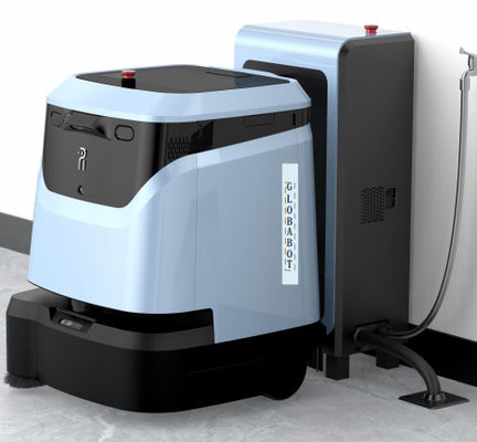 Máy lau sàn robot thương mại được chứng nhận CE RoHS với máy lau chân không