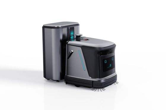 Máy rửa sàn robot thương mại với nước xả trạm cơ sở
