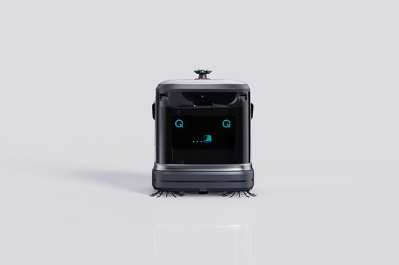 Máy rửa sàn robot thương mại với nước xả trạm cơ sở