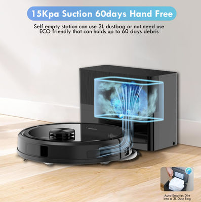 Máy hút bụi robot với Spin Mop Tẩy sạch sàn sâu