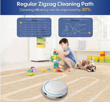 semi gyro navigation robot vacuum cleaner