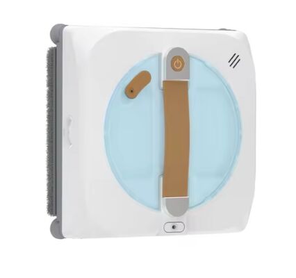 Robot lau kính phun nước 6 tia với làm sạch góc